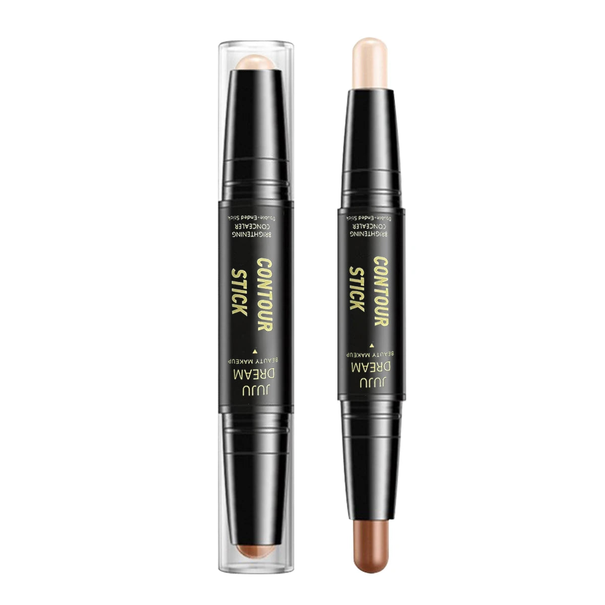 Dual-Ended Contour Stick – Long-Lasting Foundation & Concealer for Dark Circles