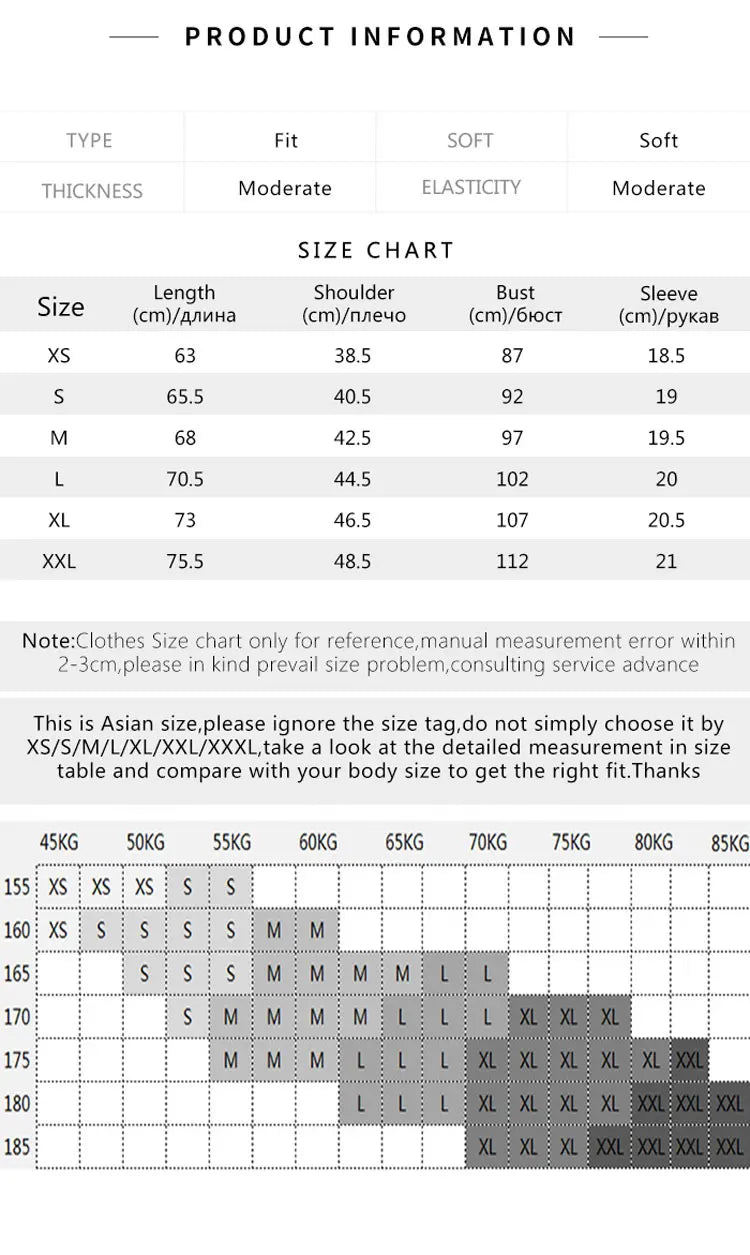 Men’s Summer Cotton O-Neck T-Shirt – Stretchy Solid Casual Tee