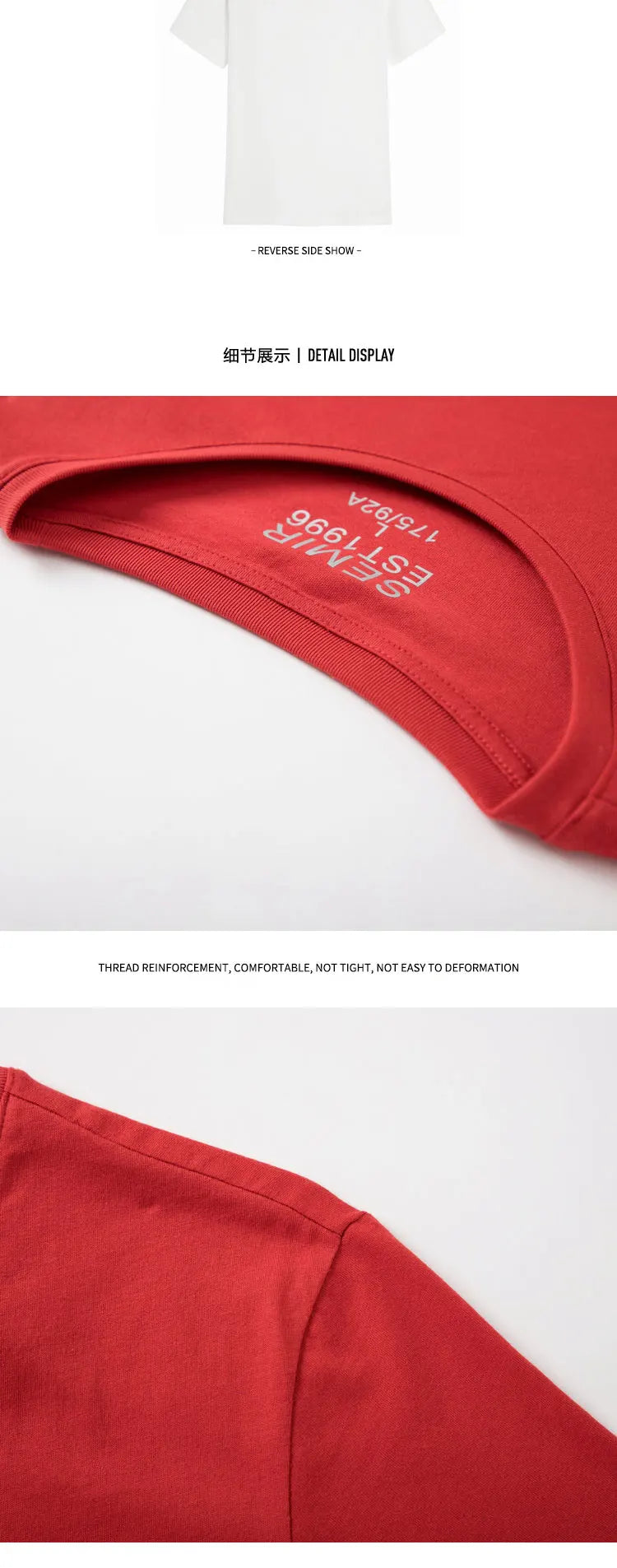 Men’s Summer Cotton O-Neck T-Shirt – Stretchy Solid Casual Tee