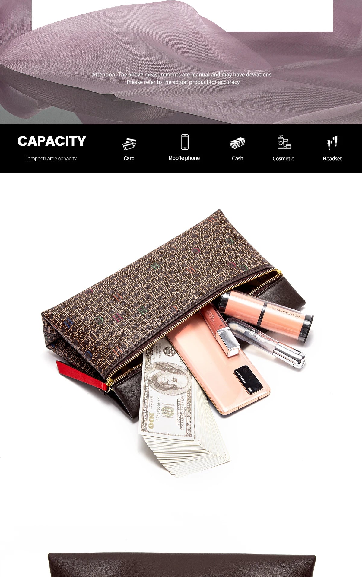 Women's Shoulder Bag New Coffee Color Letter Postman Bag Winter Business Commuter