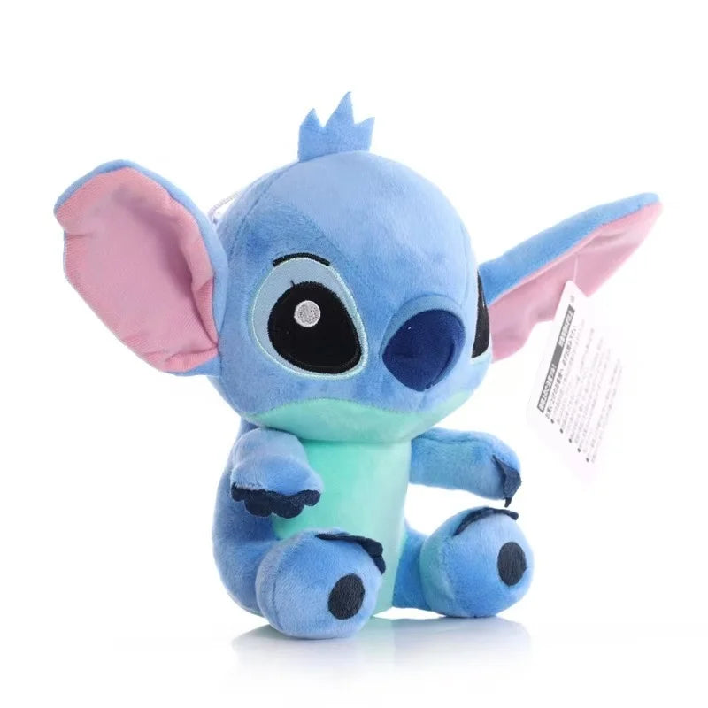 18cm Plush Stitch Cartoon Doll – Original Movie Character, Stuffed Toy Pendant for Kids