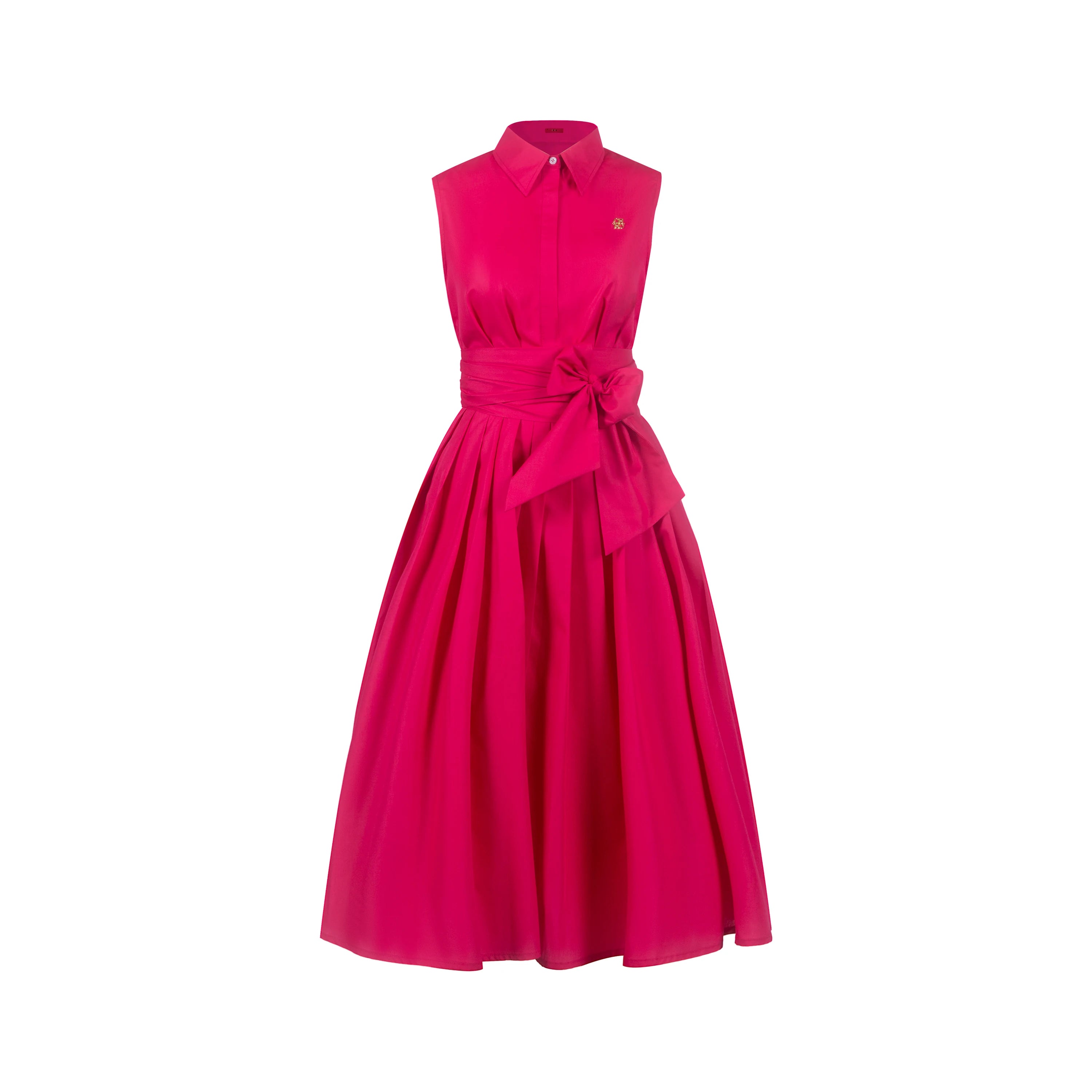 Women's Dress Summer Beach Party Sleeveless Single breasted Lace up Design