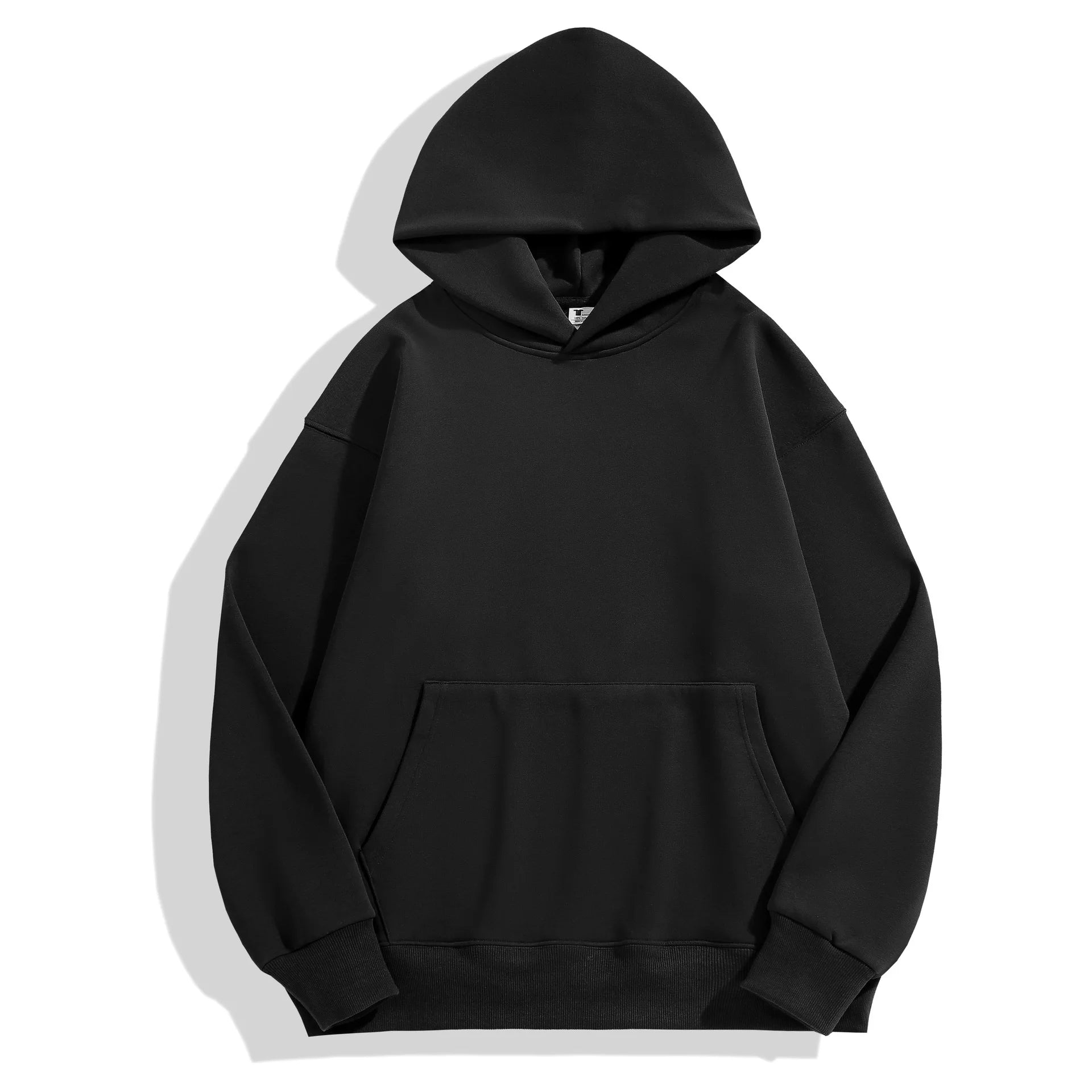 A heavy-duty hooded sweater made from thick cotton and velvet, designed for both men and women
