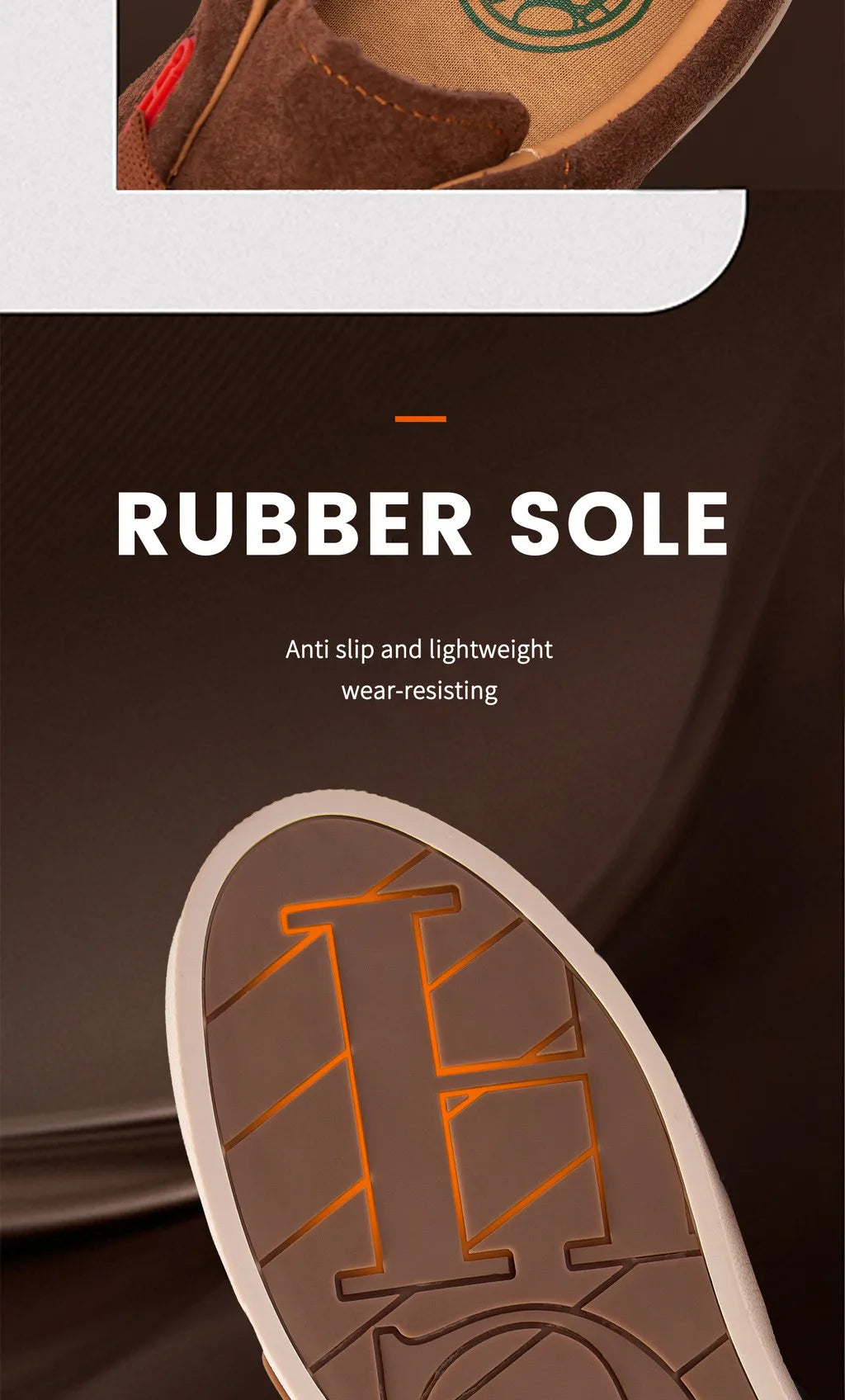 Men's Flat Shoes Anti Fur Retro Casual Shoes with Strap