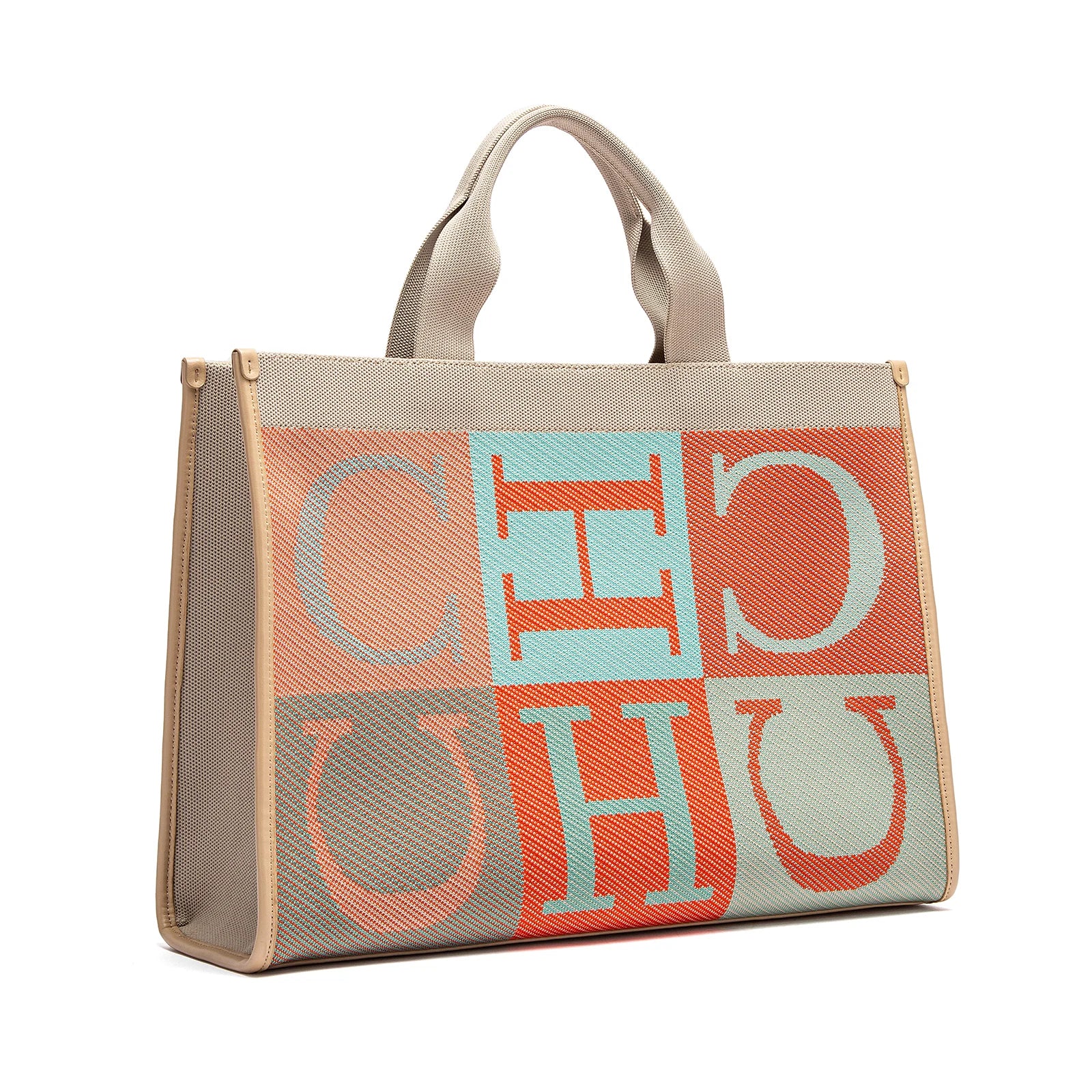 Women's Tote Bag New Letter Eco friendly Large Capacity Handbag Mommy Shopping Bag 42 * 12 * 31cm