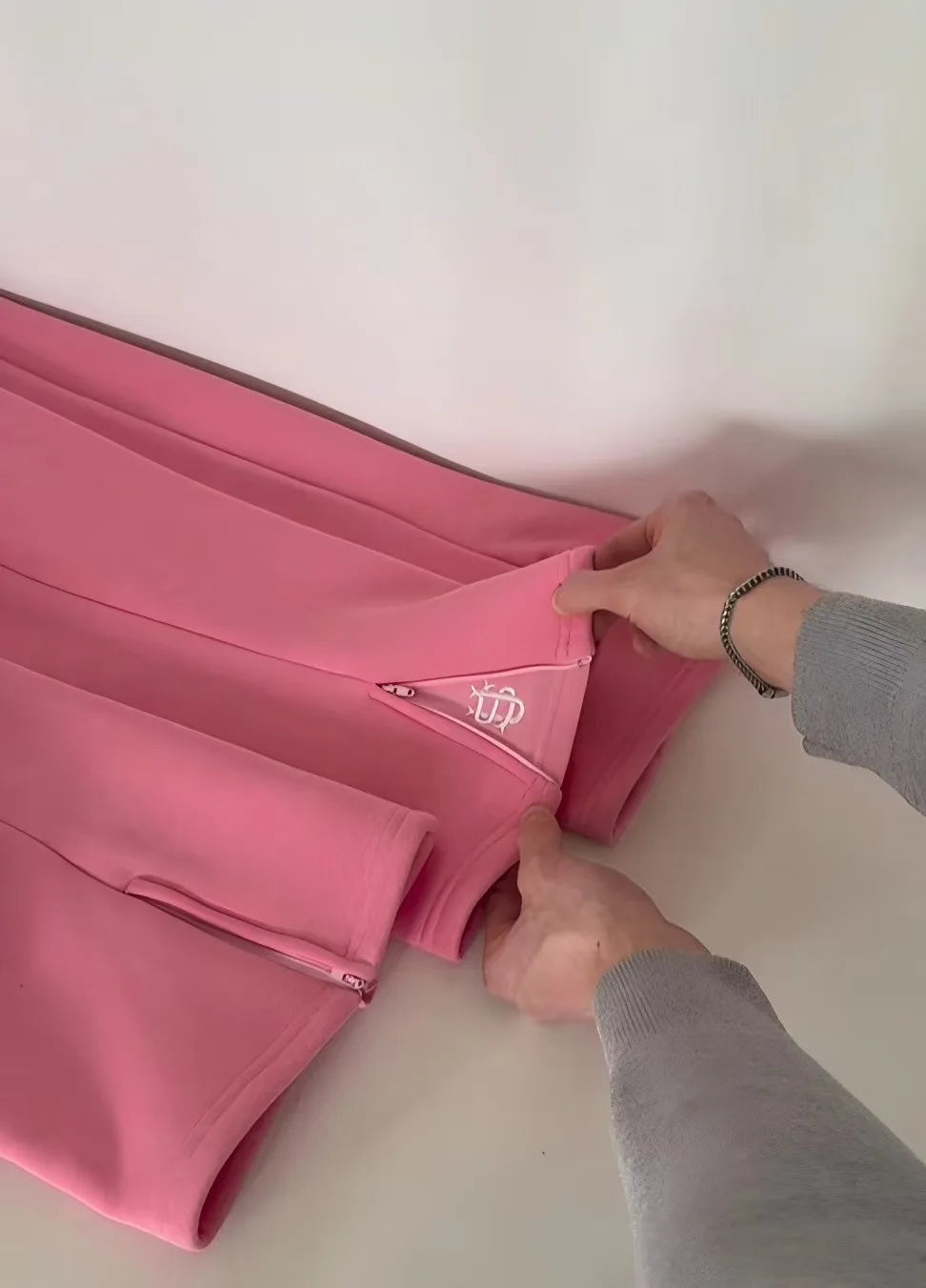 Y2K Style Jogger Sweatpants with Embroidery, Wide Leg, Pockets, and Men's Hoodie