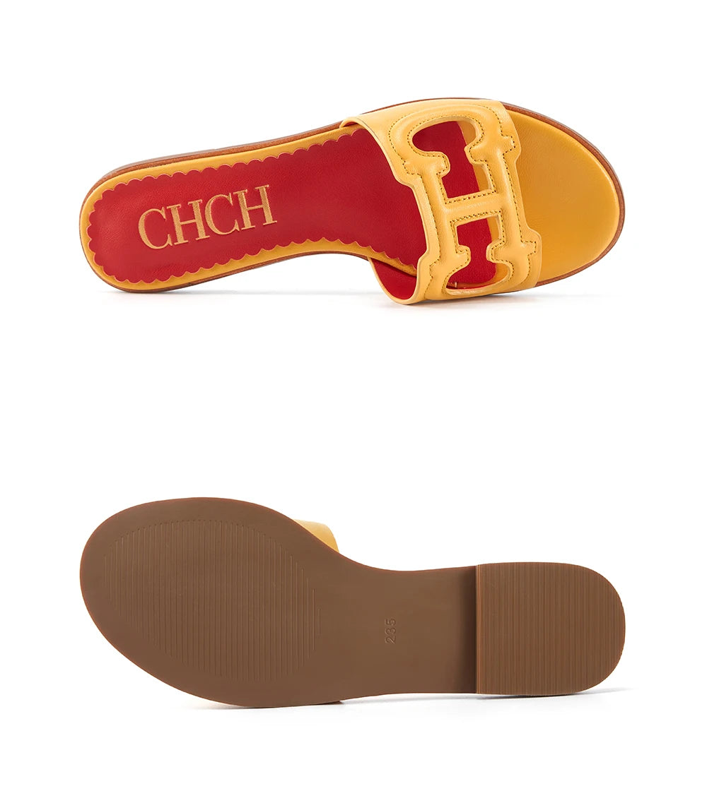 Women's Slippers Simple Black Flat Flat Women's Shoes Home Indoor Slippers