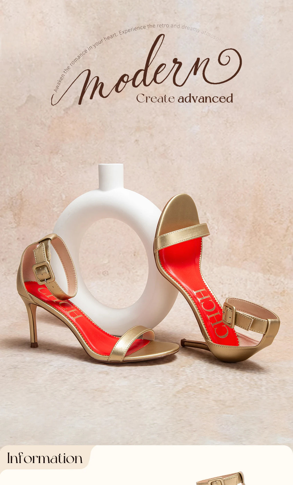 Women's High Heels Flower Ankle Strap Stilettos Round Open Toe Dressy Sexy Sandals 8cm