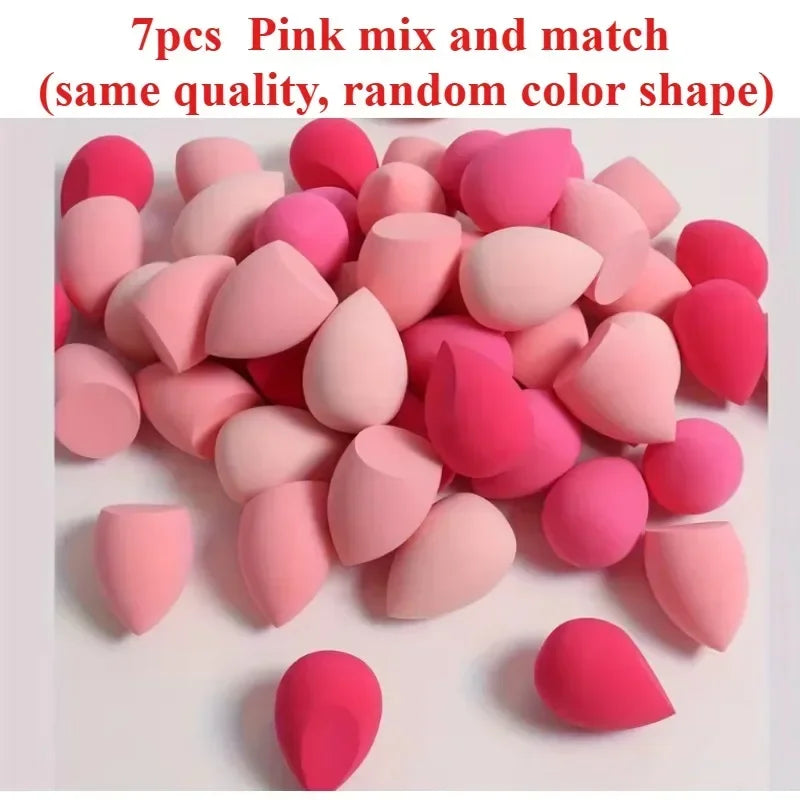 4/7/18-Piece Makeup Sponge Set – Dual-Use Beauty Blenders for Liquid, BB Cream & Powder