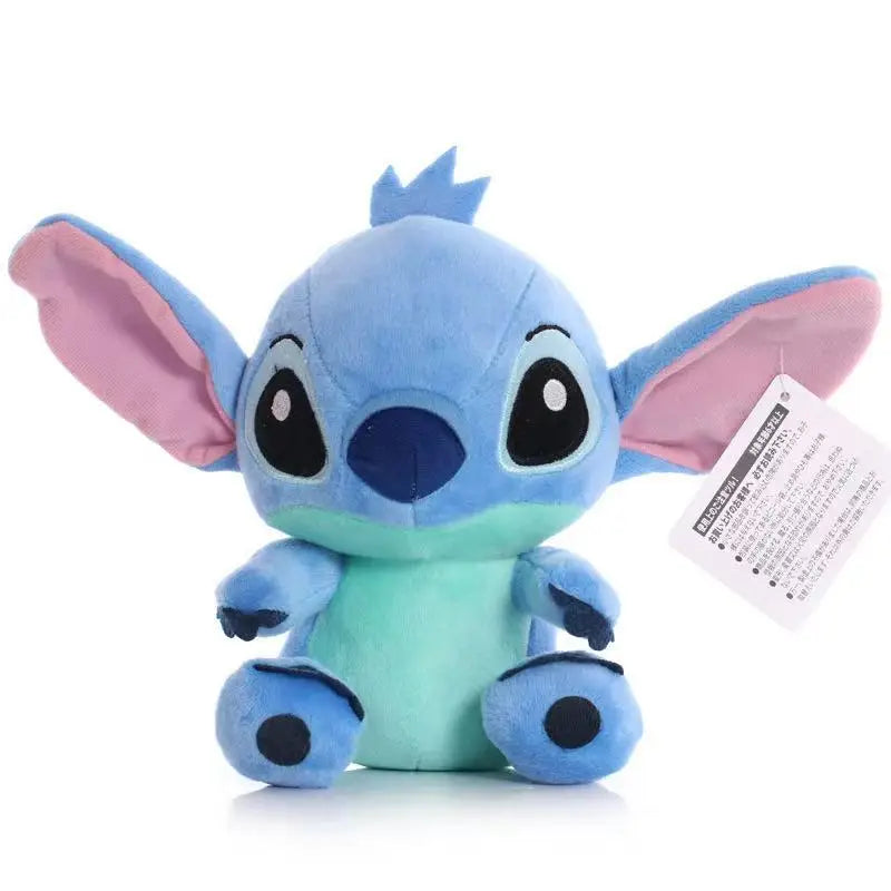 18cm Plush Stitch Cartoon Doll – Original Movie Character, Stuffed Toy Pendant for Kids