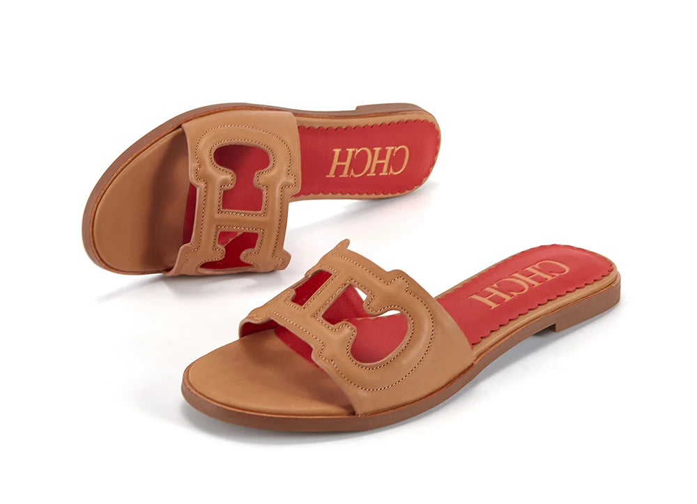 Women's Slippers Simple Black Flat Flat Women's Shoes Home Indoor Slippers