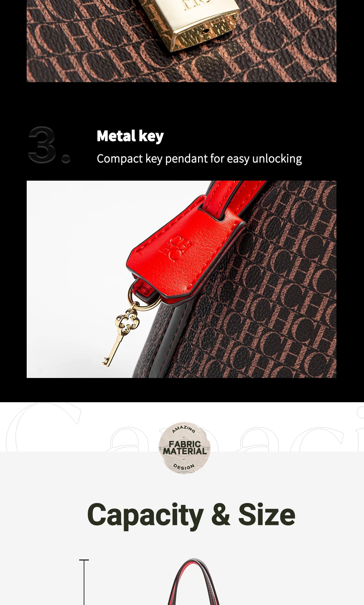 Women's Tote Bag New Solid Color Simple Handbag Large Capacity Mother Child Shopping Bag Wallet