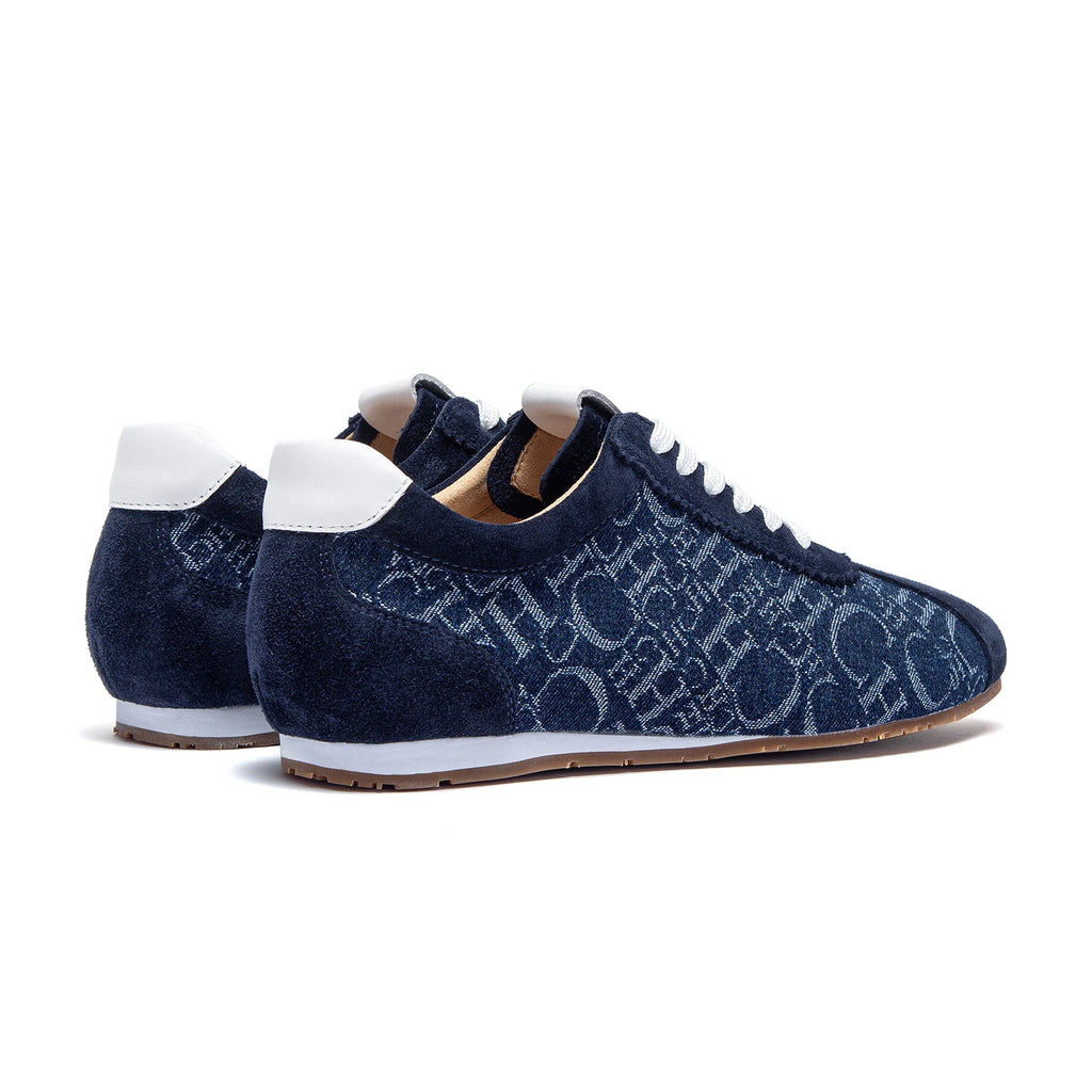 Women's Tennis Shoes Retro Splicing Design Lace up Shoes Comfortable Women's Walking Shoes