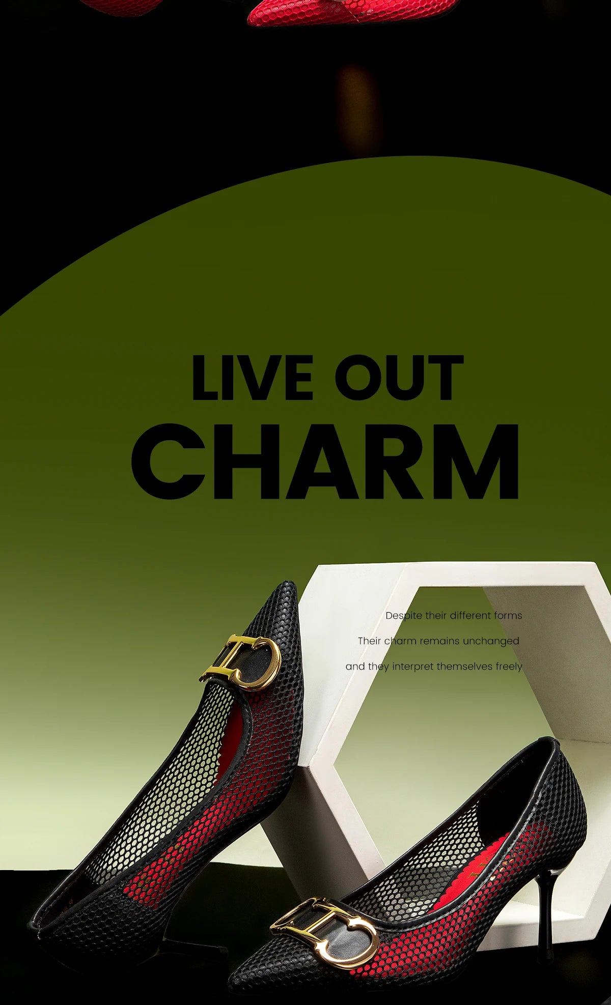 Women's High Heels New Hollow Business Women's Shoes 7cm Red Evening Shoes