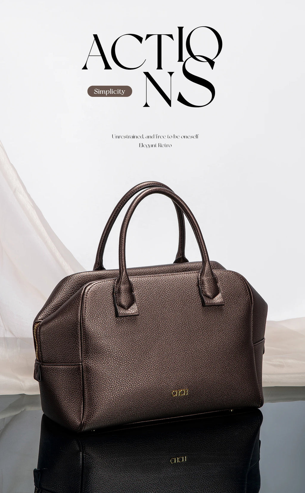 Women's Crossbody Bag Autumn Large Capacity Pillow Bag Hidden Blue Zipper Wide Shoulder Strap Travel Bag