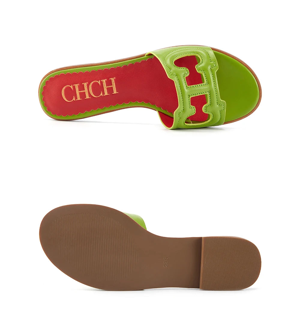 Women's Slippers Simple Black Flat Flat Women's Shoes Home Indoor Slippers