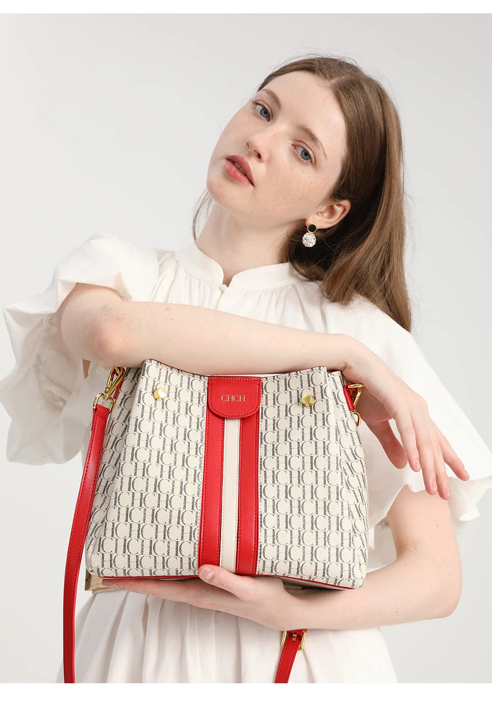 Women's Shoulder Bag New Pillow Bag Splicing Design Casual