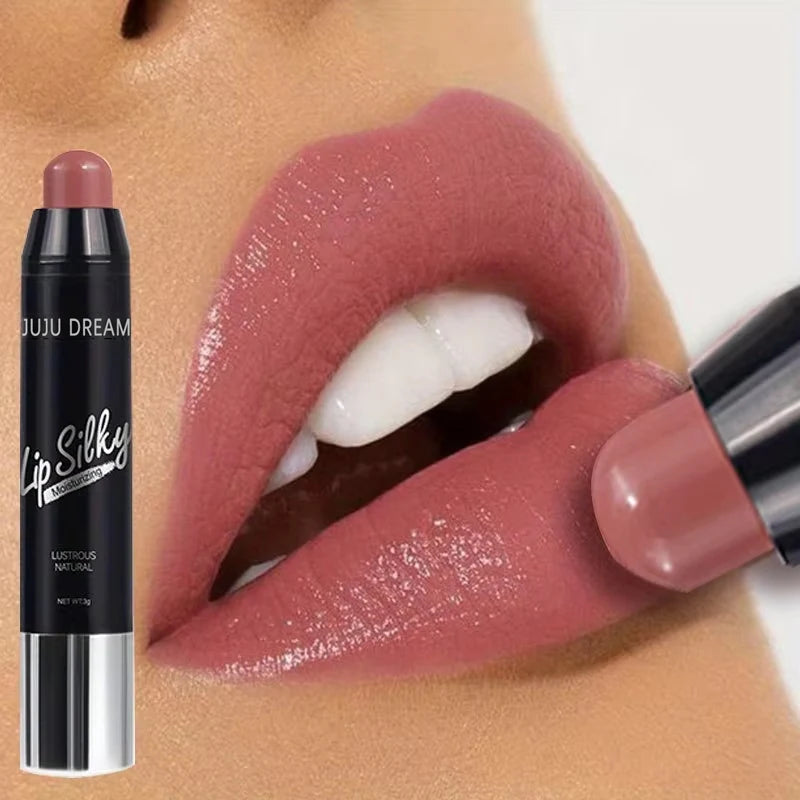 Matte 4-Color Lipstick Pen – Waterproof, Long-Lasting, Non-Fading, Easy Apply