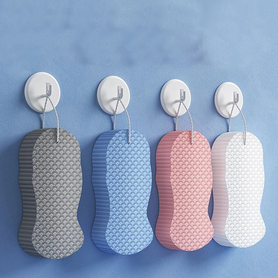 Soft Bath Sponge & Body Scrubber – Exfoliating Wisp Brush for Shower & Massage
