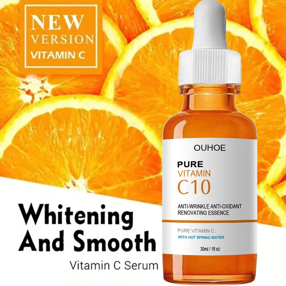 Vitamin C Serum for Wrinkle Reduction, Firming, Brightening, and Anti-Aging Skin Care