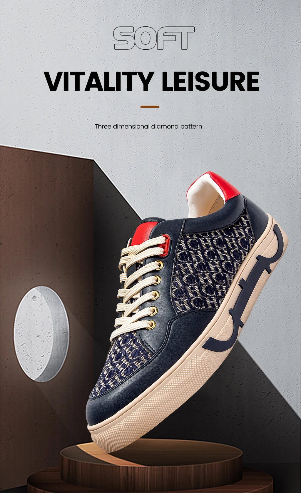 Men's Splice Sneakers – Casual Tennis & Walking Shoes