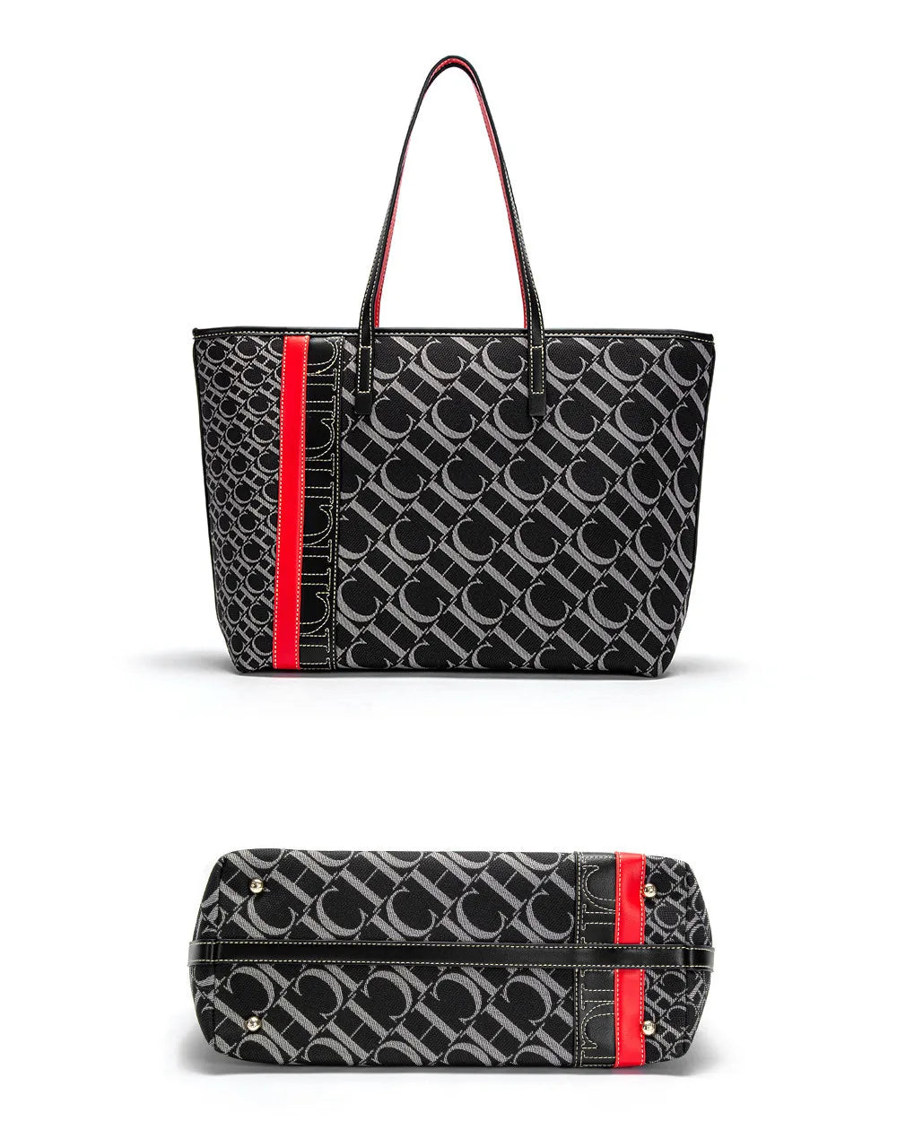 Women's Tote Bag New Fabric Splicing Handbag Large Capacity