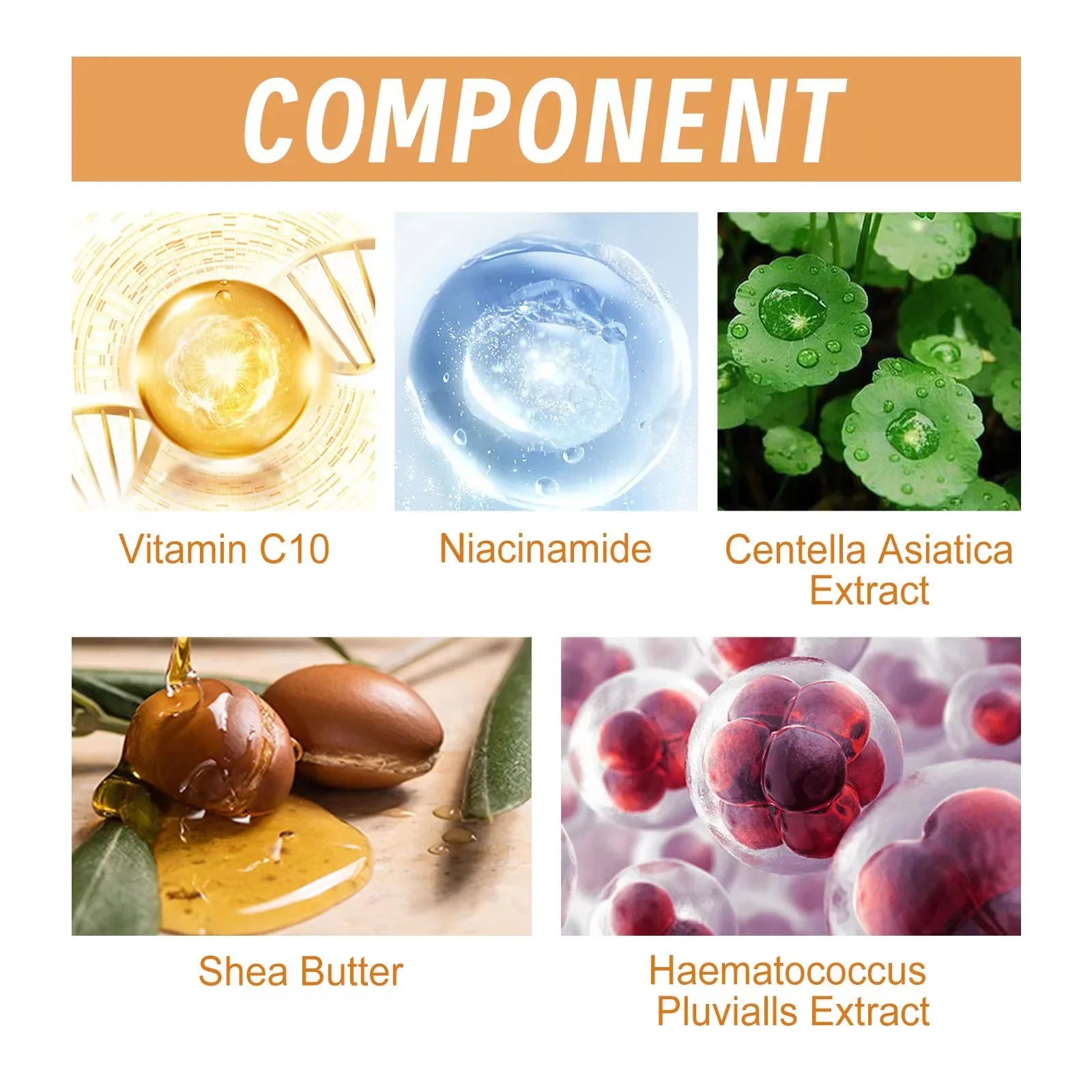 Vitamin C Serum for Wrinkle Reduction, Firming, Brightening, and Anti-Aging Skin Care