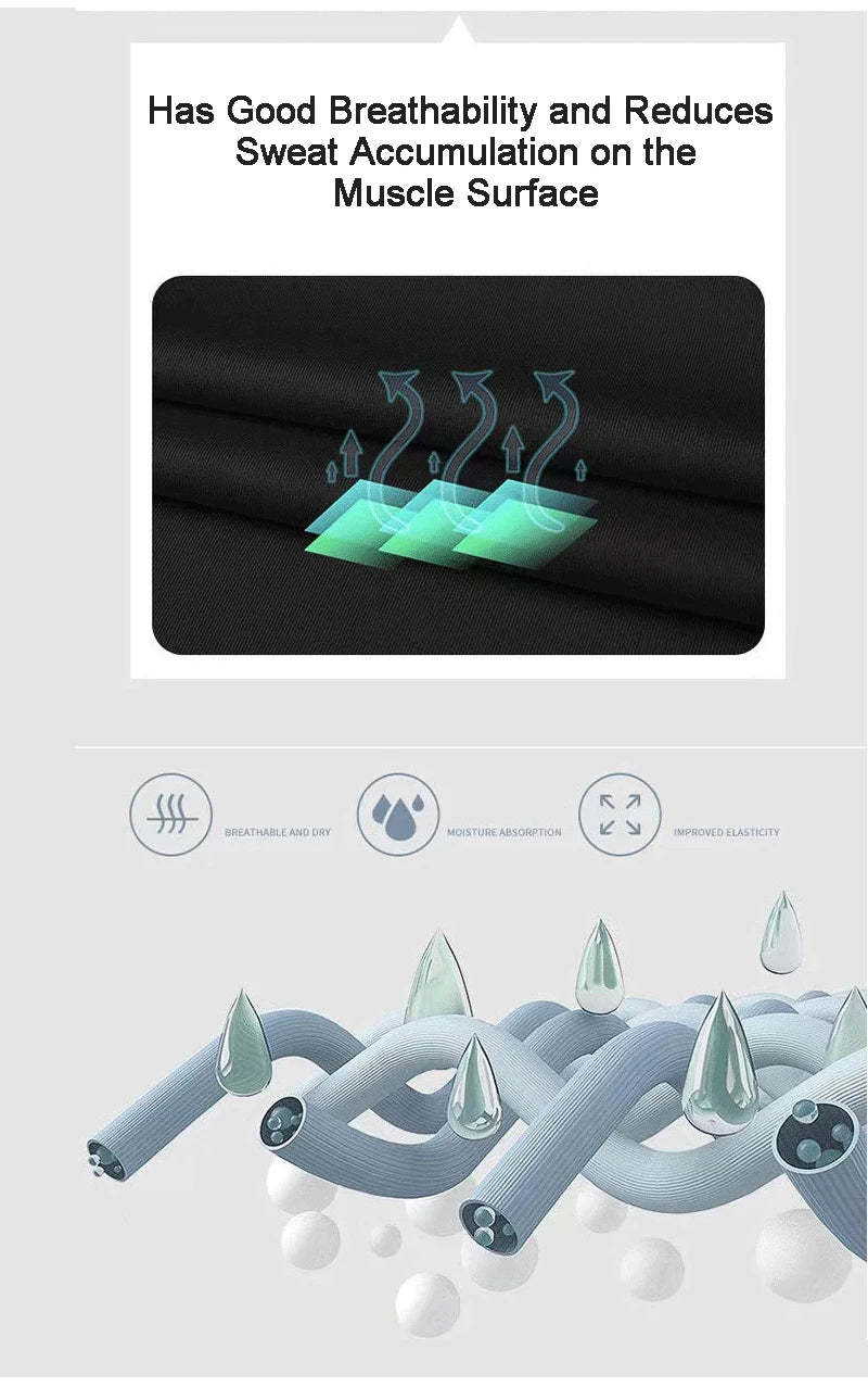 Men’s Sci-Fi Print Black Sports Vest – Quick-Dry, Elastic Round Neck