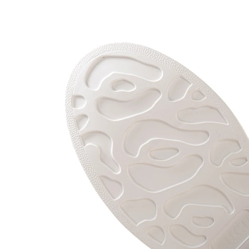 Women's Sports Shoes New Casual And Comfortable Thick-Soled Genuine Leather Wear-Resistant Sports Shoes