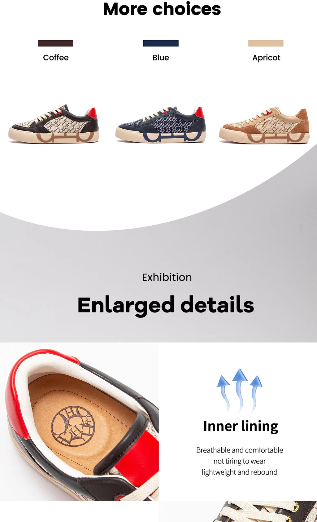 Women's Walking Shoes New Splicing Design Casual Shoes Skeleton Correction