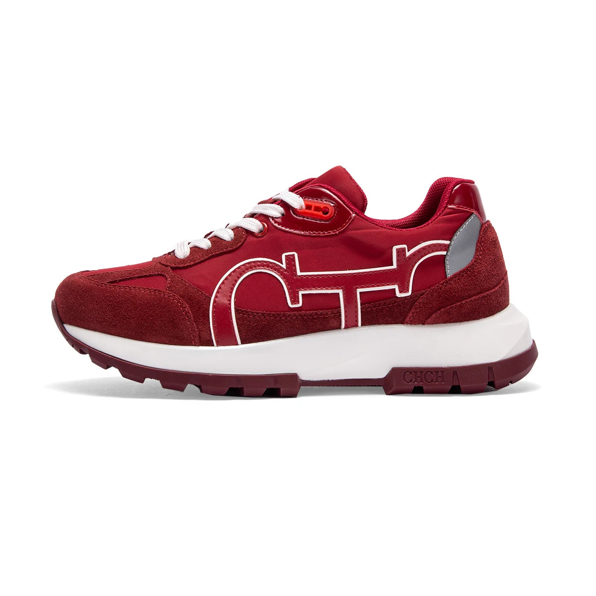 Women's Tennis Shoes New Cowhide Leather Splicing Flat Shoes Ergonomic Design Bone Correction