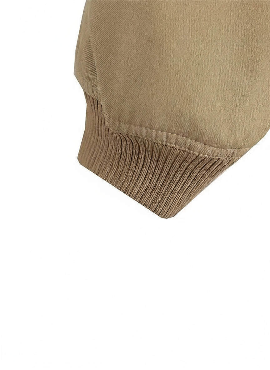 Willshela Women’s Solid V-Neck Bomber Jacket with Pockets