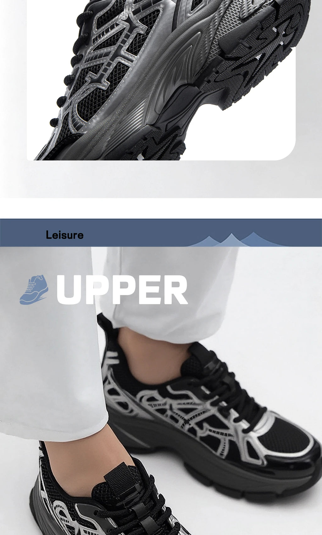 Men's Casual Shoes Summer New Silver Breathable Mesh Outdoor Vulcanized Shoes