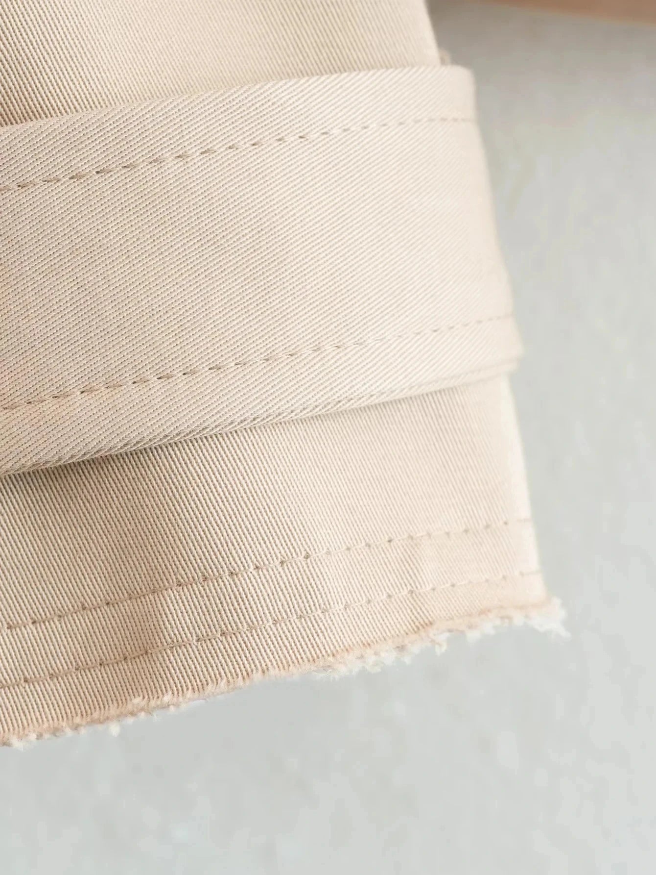 Women's Cropped Trench Jacket – Vintage Belted Double-Breasted Spring Coat for Streetwear