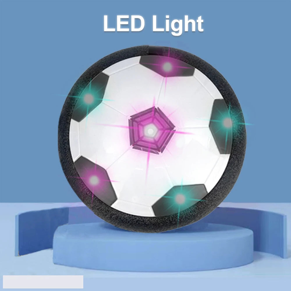 Electric Hover Soccer Ball – LED Light & Music, Floating Football Toy for Kids’ Outdoor Play