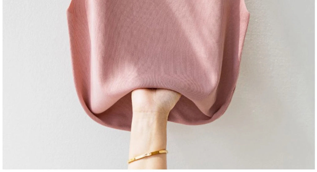 Korean Knitted Women’s Vest – Sleeveless Beaded Summer Tank Top, Casual Thin Blouse