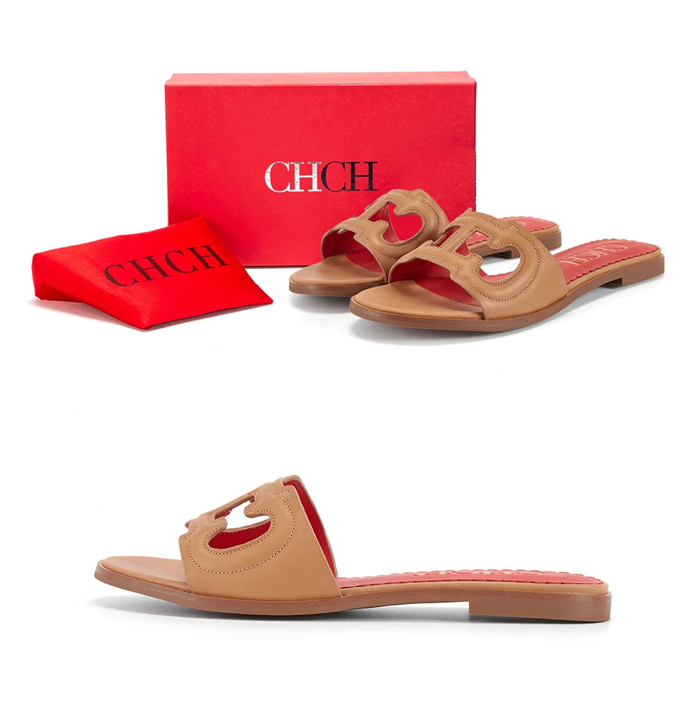 Women's Slippers Simple Black Flat Flat Women's Shoes Home Indoor Slippers