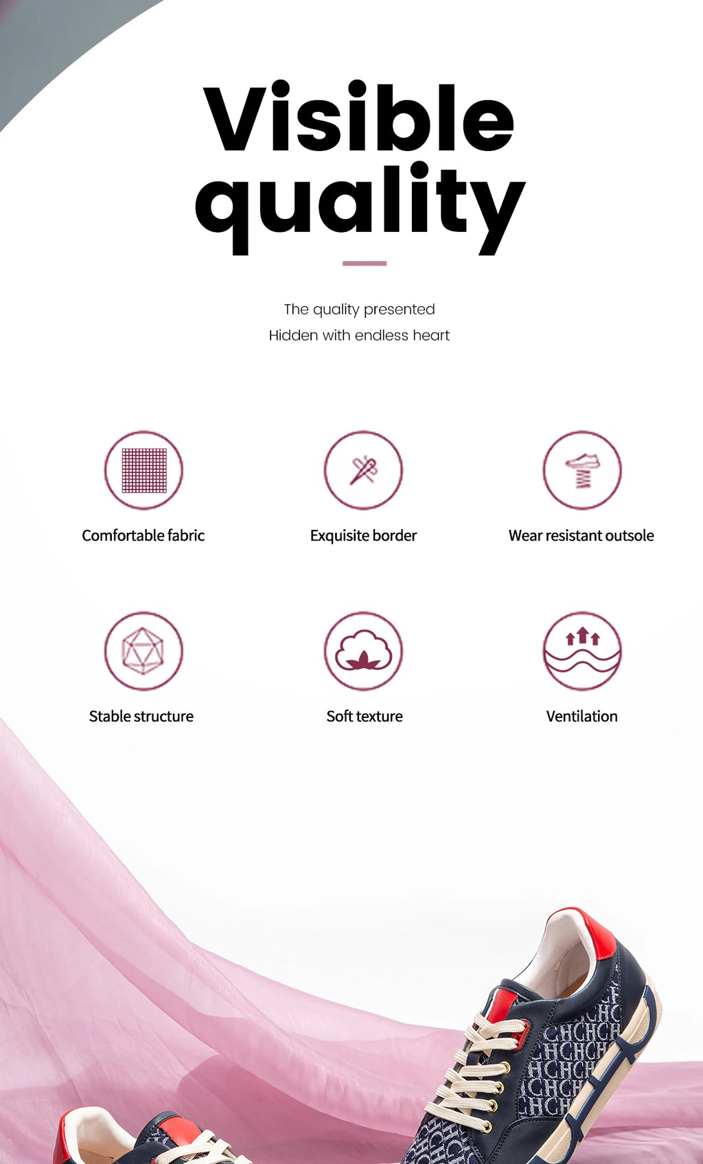 Women's Walking Shoes New Splicing Design Casual Shoes Skeleton Correction