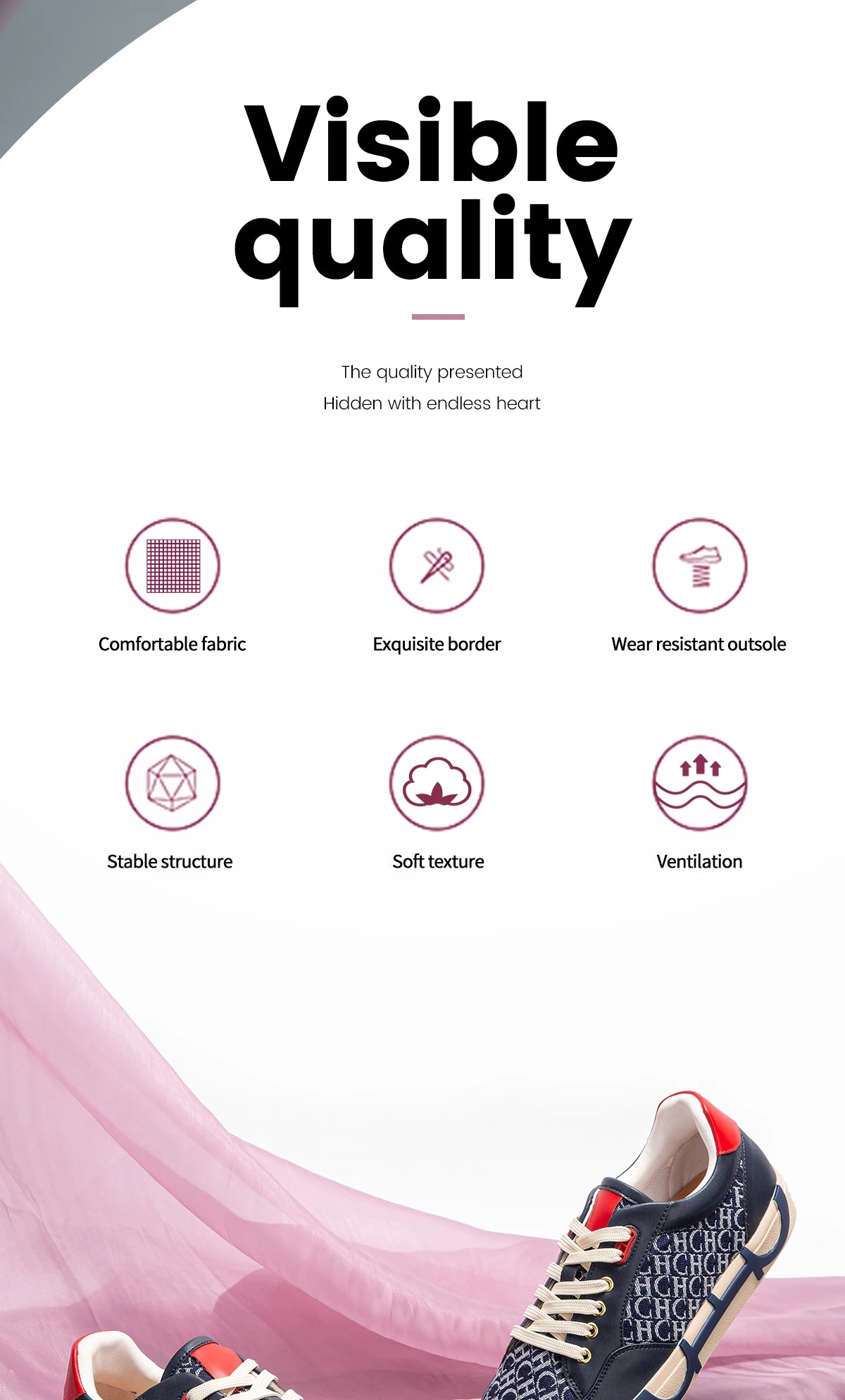 Women's Walking Shoes New Splicing Design Casual Shoes Skeleton Correction