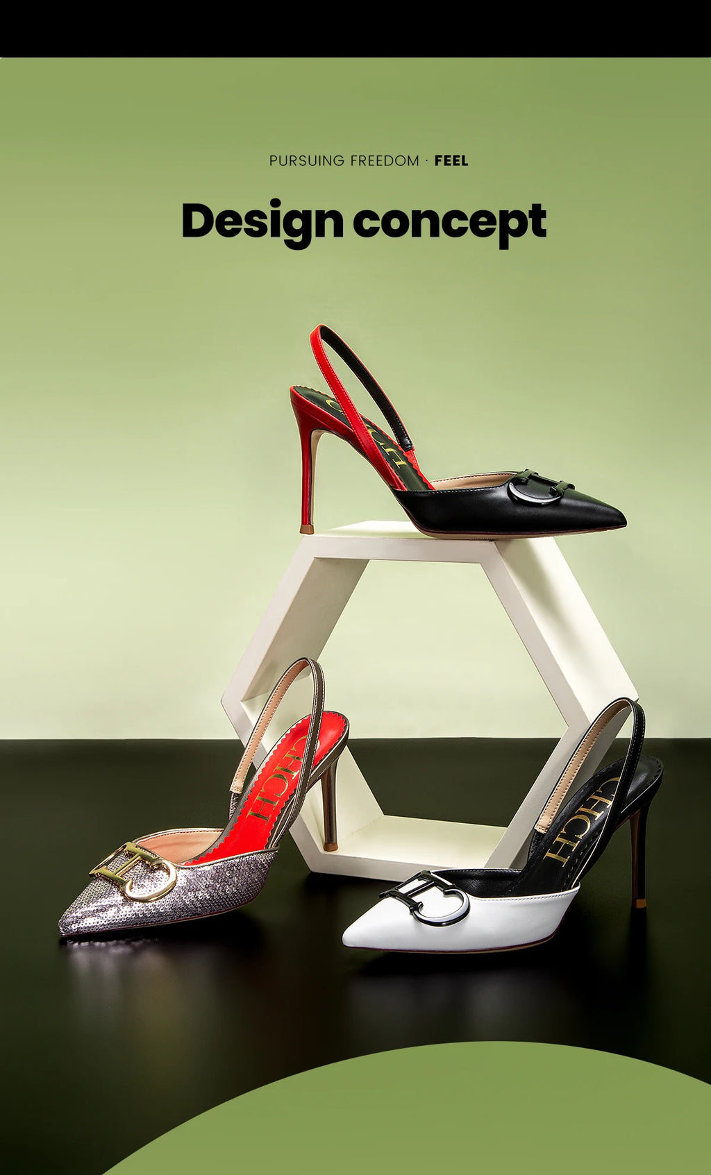 Women's High Heels Sharp tip Destiny Closed Toe Strappy Heels Sexy Wedding Bridal Party Dress Shoes 9cm