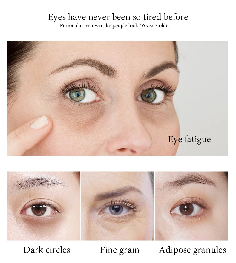 60pcs/box Gold Collagen Eye Mask Anti Dark Circles Eye Bags Moisturizing Firming Eye Patches Eyes Skin Care Products