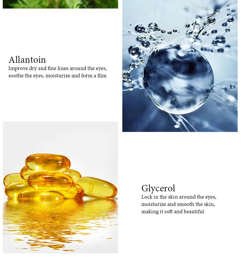 60pcs/box Gold Collagen Eye Mask Anti Dark Circles Eye Bags Moisturizing Firming Eye Patches Eyes Skin Care Products