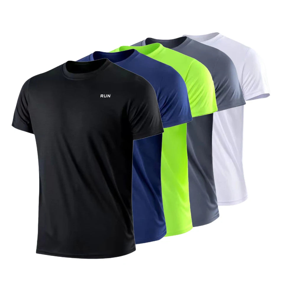 Men’s Quick-Dry Gym T-Shirt – Moisture-Wicking, Lightweight for Running & Training