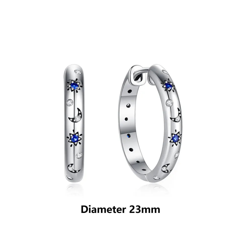 925 Sterling Silver Earrings – Stud & Hoop Set with Crystal, Heart, Crown, Bee & Infinity Designs