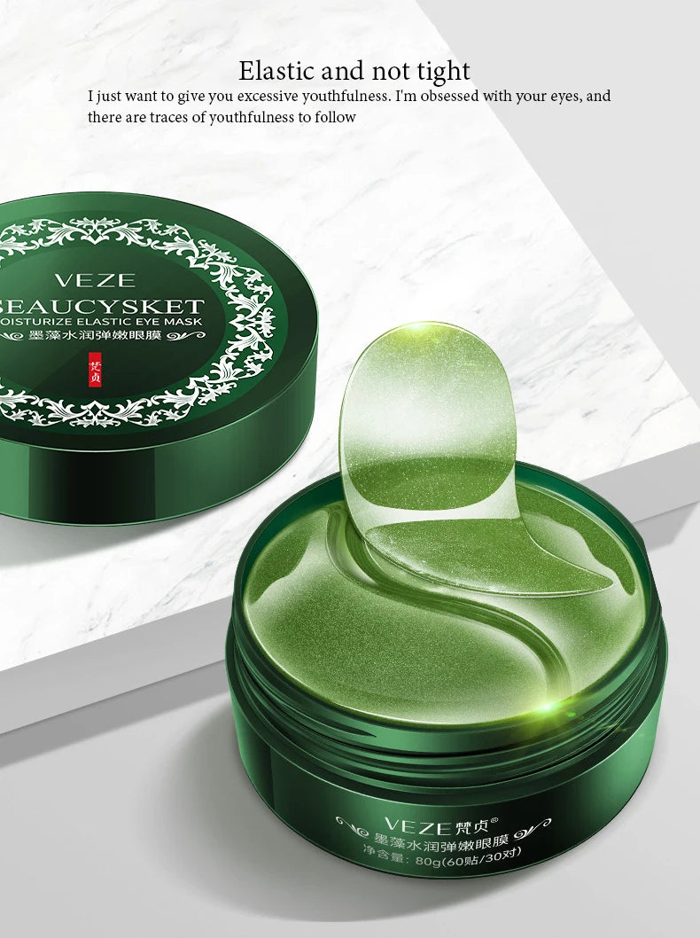 60pcs/box Gold Collagen Eye Mask Anti Dark Circles Eye Bags Moisturizing Firming Eye Patches Eyes Skin Care Products