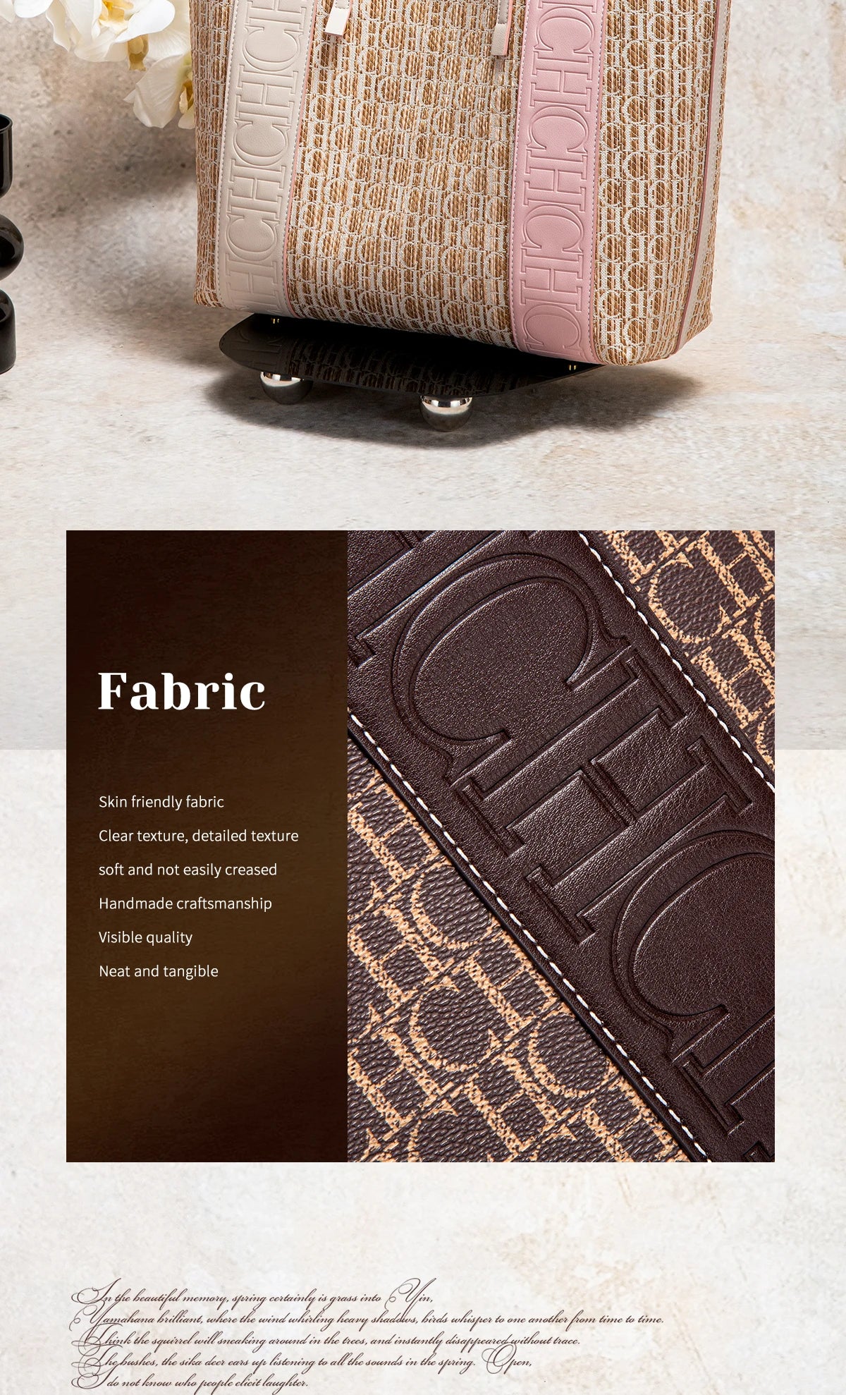 Women's Tote Bag New PVC Large Capacity Splicing Design Women's Bag Commuter Coffee Color Handbag