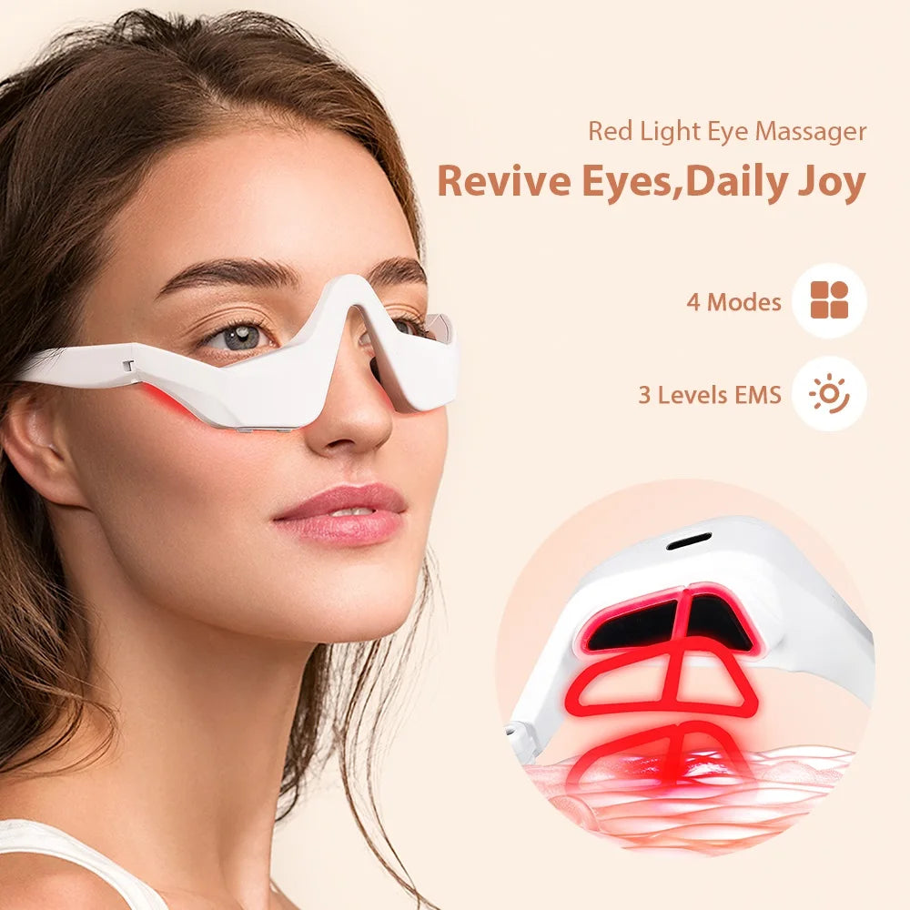 Foreverlily Eye Massager Glasses – Relieve Eye Fatigue & Under-Eye Strain