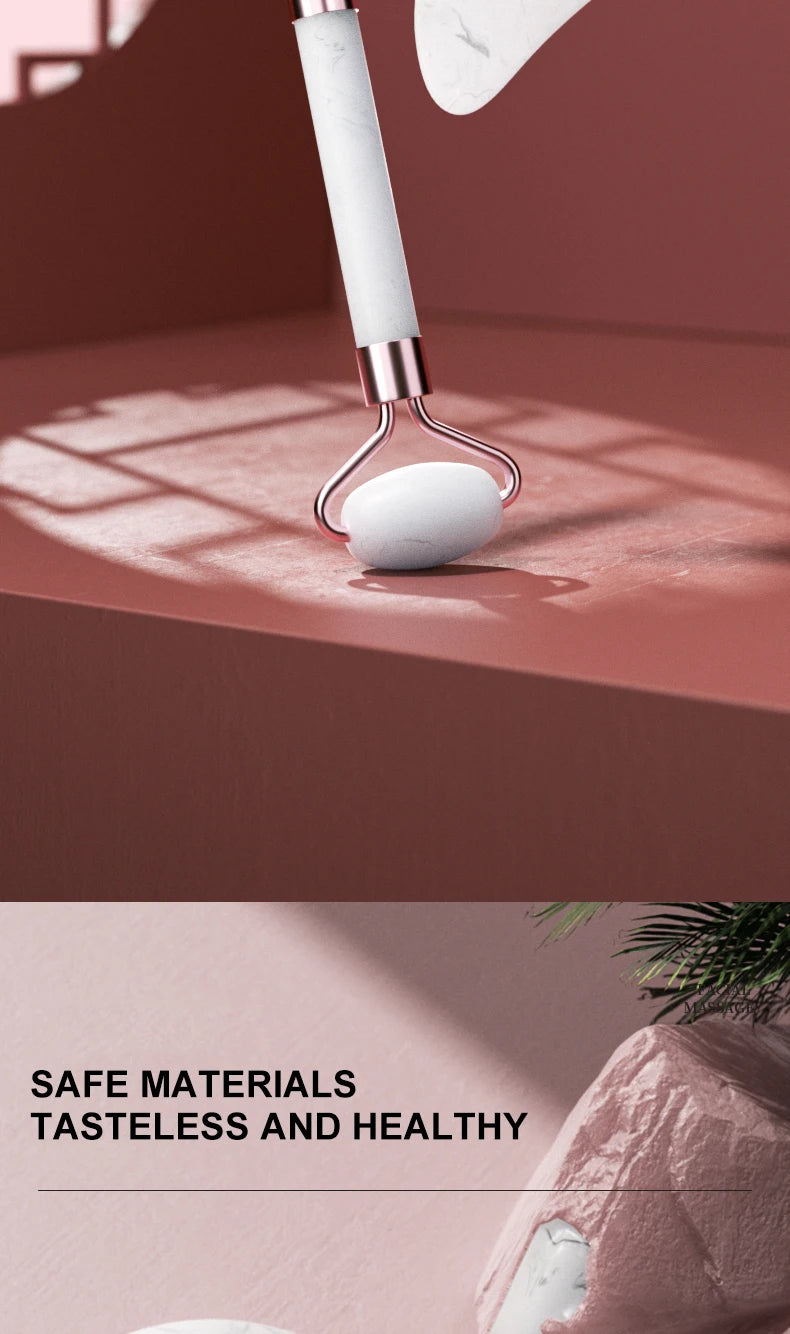 Resin Facial Massage Roller – For Face, Neck & Eyes, Muscle Relief & Skincare Tool