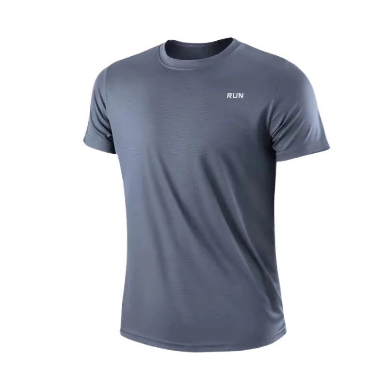 Men’s Quick-Dry Gym T-Shirt – Moisture-Wicking, Lightweight for Running & Training