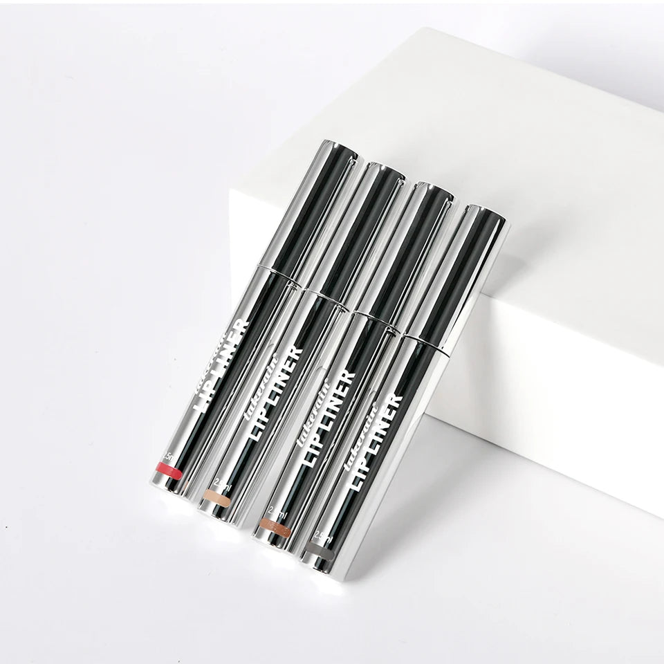 Waterproof Peel-Off Lip Tint – Long-Lasting Matte Lip Liner & Gloss, Brown